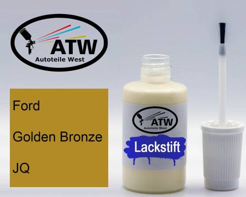 Ford, Golden Bronze, JQ: 20ml Lackstift, von ATW Autoteile West.